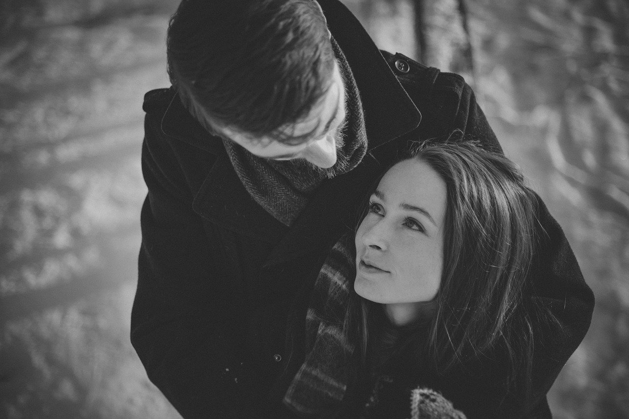 adult, couple, facial expression