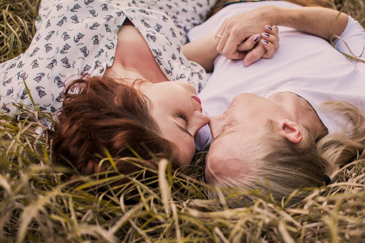 love, couple, two